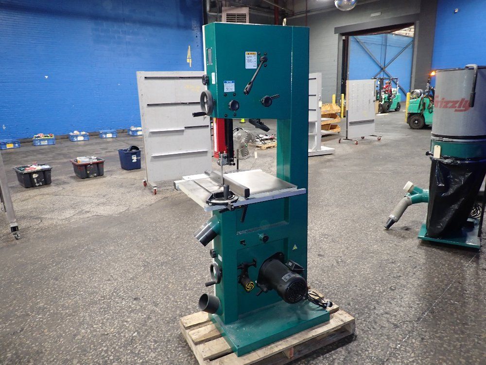 Grizzly 16" Throat Vertical Bandsaw - G0640x