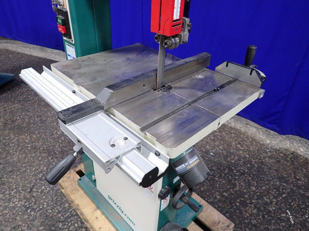Grizzly 16" Throat Vertical Bandsaw - G0640x
