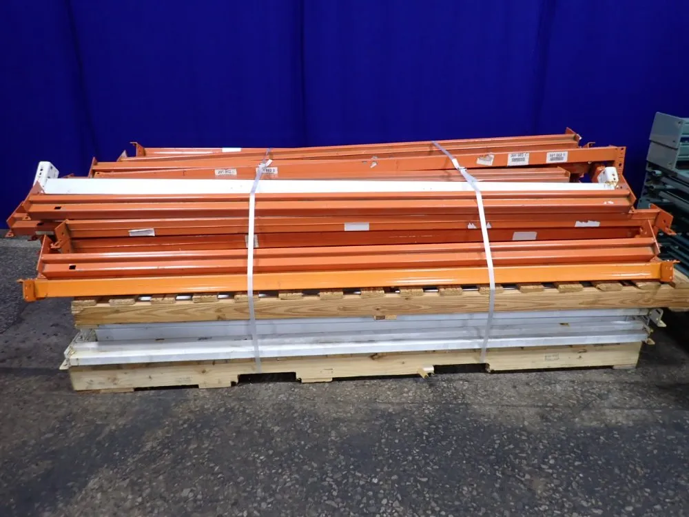 42" X 120" Pallet Racking W/wire Decking