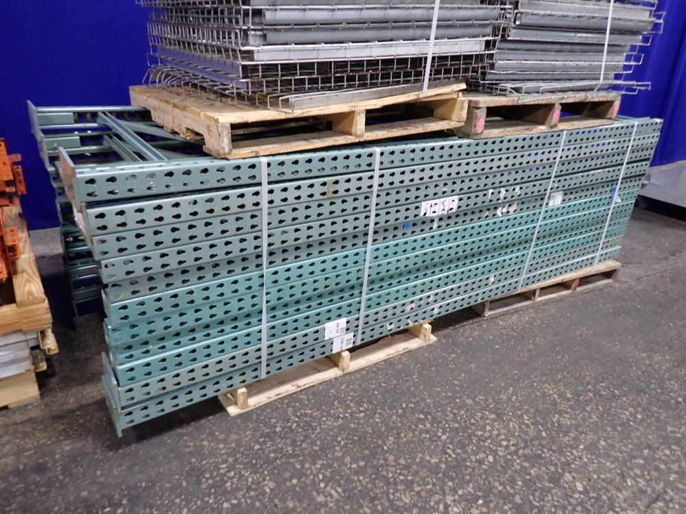 42" X 120" Pallet Racking W/wire Decking