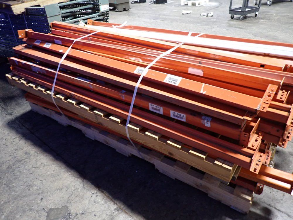 42" X 120" Pallet Racking W/wire Decking