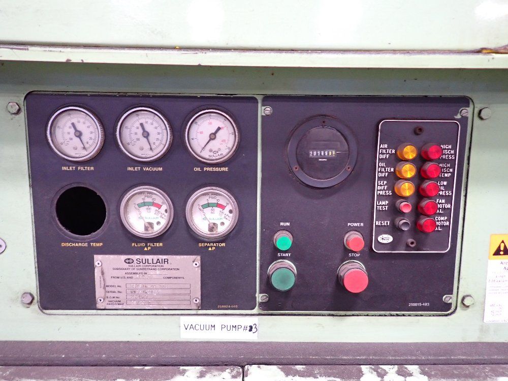 Sullair Sullair Rsvs1640vac Vacuum Pump
