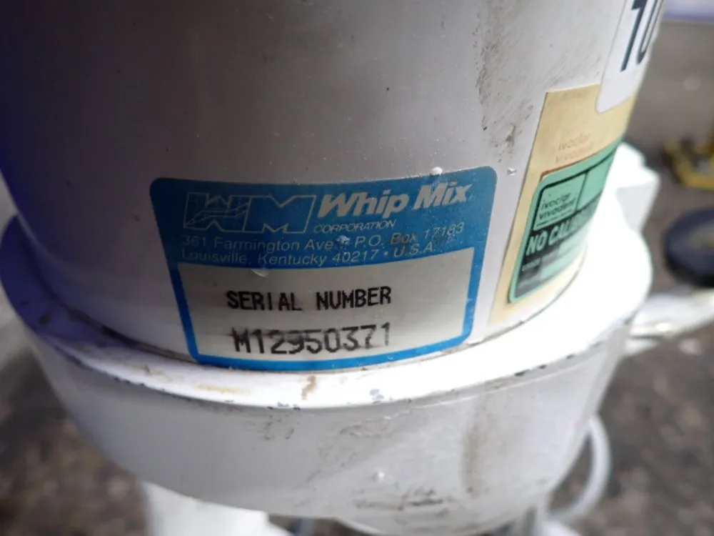 Whip Mix Corporation Mixer