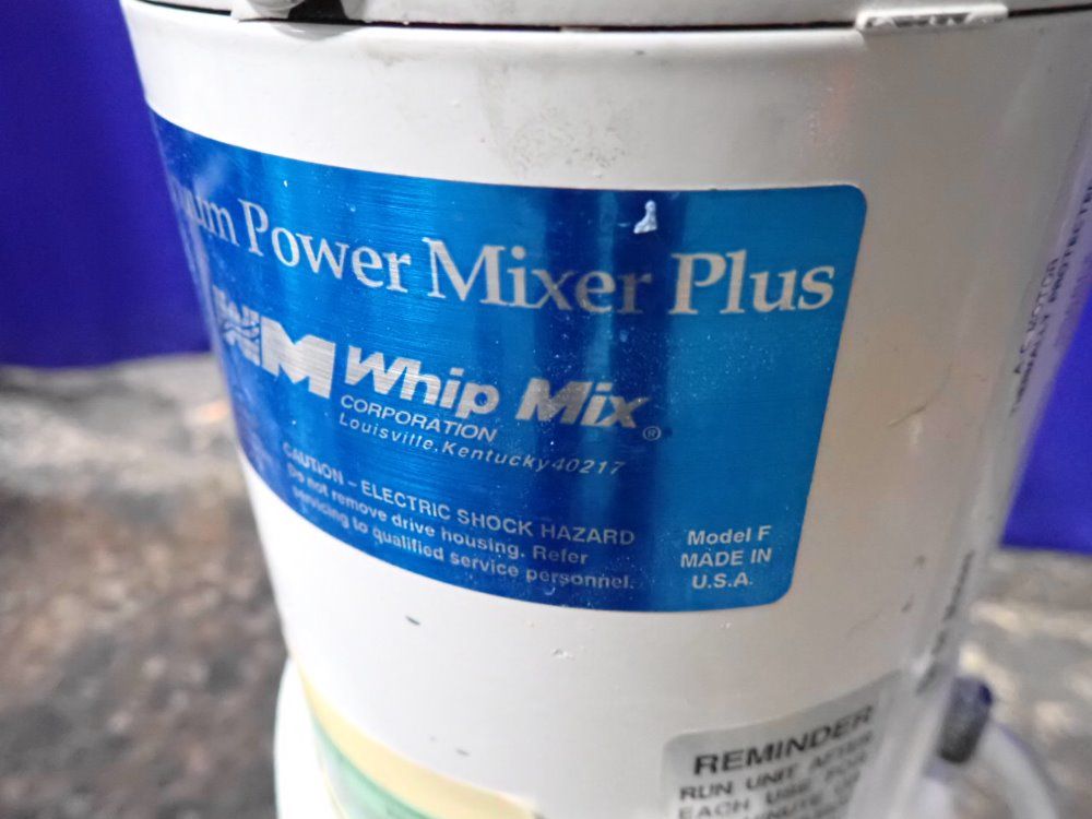 Whip Mix Corporation Mixer - F