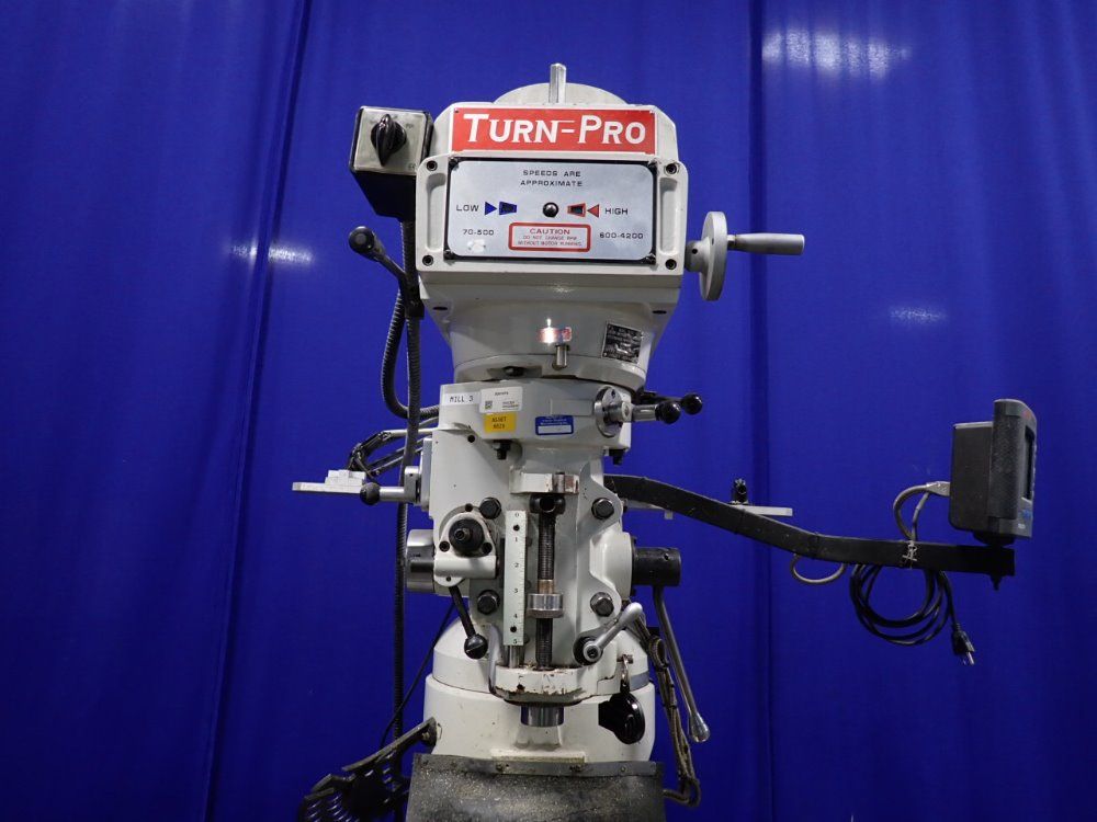 Turn-pro 9"x49" Vertical Mill - Gs15v