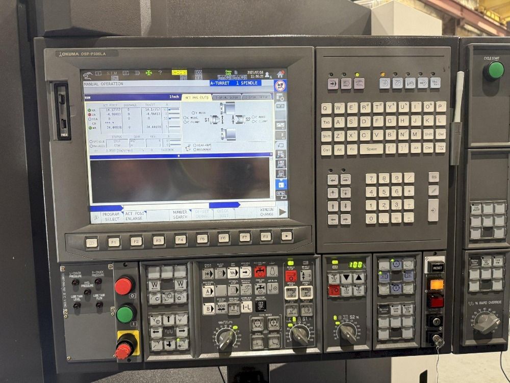 Okuma Lt2000ex-my Cnc Lathe - Lt2000ex-my
