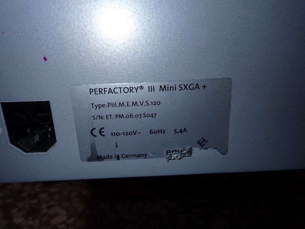 Envisiontec. 9"x12" 3d Printer - Piii.m.e.m.v.s.120