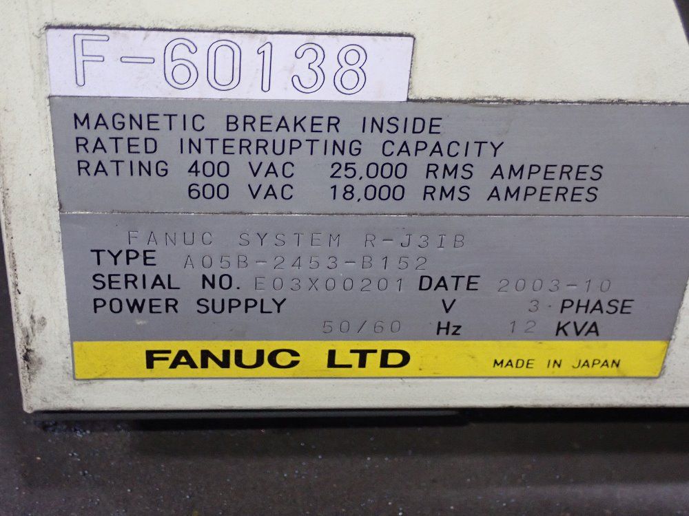 Fanuc 2003 Fanuc R2000ia165f Robot