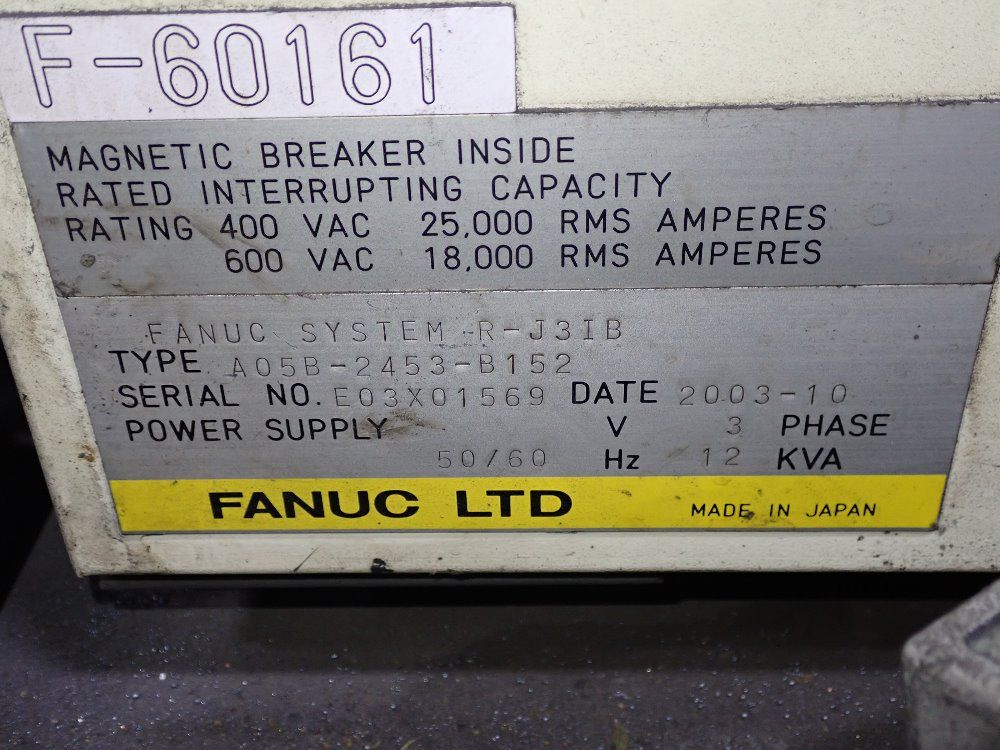 Fanuc 2004 Fanuc R-2000ib/165f Robot - R-2000ib/165f