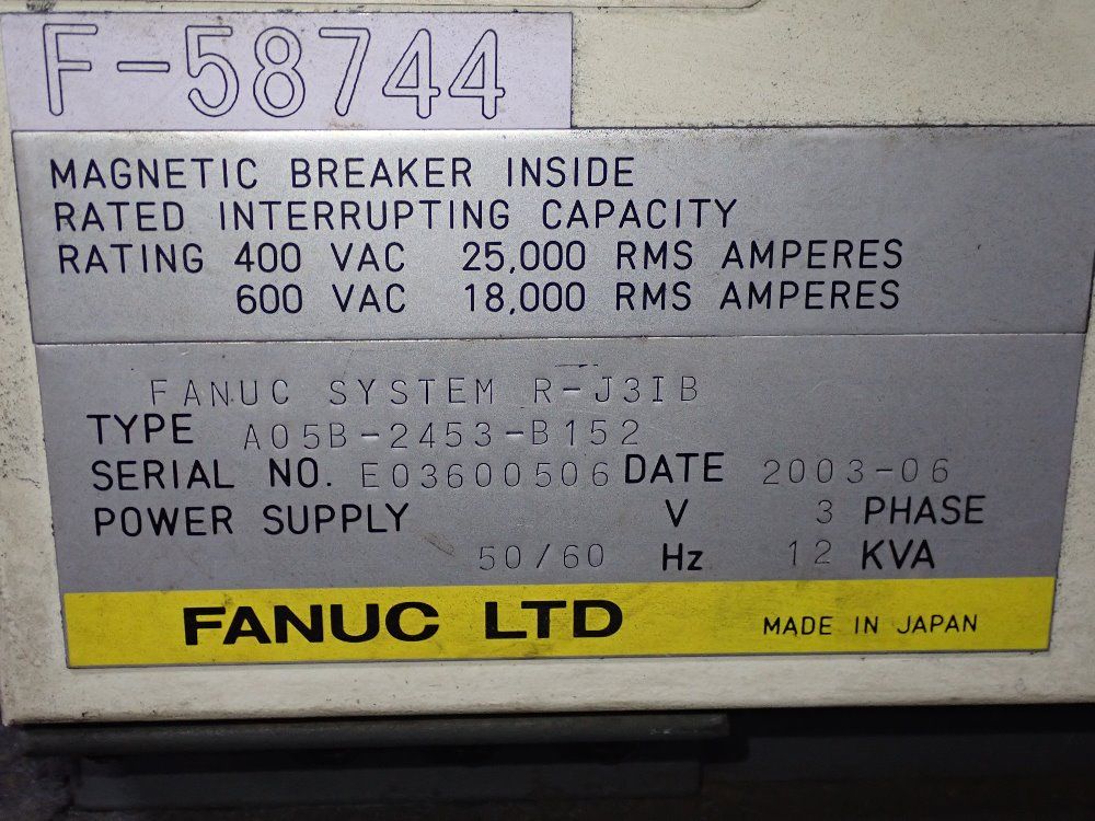 Fanuc 2005 Fanuc R-2000ib/165f Robot - R-2000ib/165f