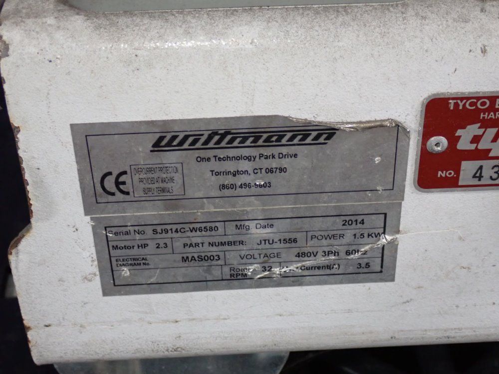 Wittman 2.3 Hp 2014 Wittman Jtu-1556 Granulator - Jtu-1556