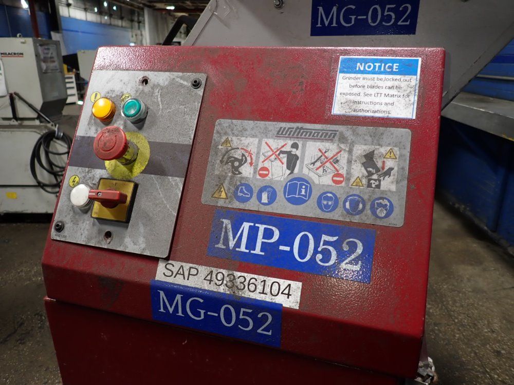 Wittman 2.3 Hp 2014 Wittman Jtu-1562 Granulator - Jtu-1562