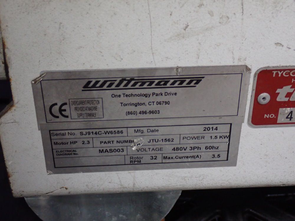 Wittman 2.3 Hp 2014 Wittman Jtu-1562 Granulator - Jtu-1562