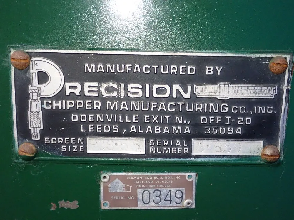 Precision Chipper Precision Chipper Pcs55 Shaker Table