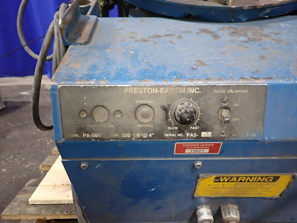Prestoneastin 1996 Prestoneastin Pa5mt Welding Positioner