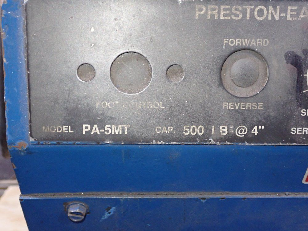 Prestoneastin 1996 Prestoneastin Pa5mt Welding Positioner