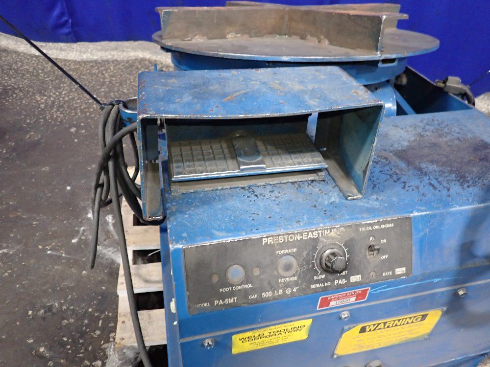 Prestoneastin 1996 Prestoneastin Pa5mt Welding Positioner