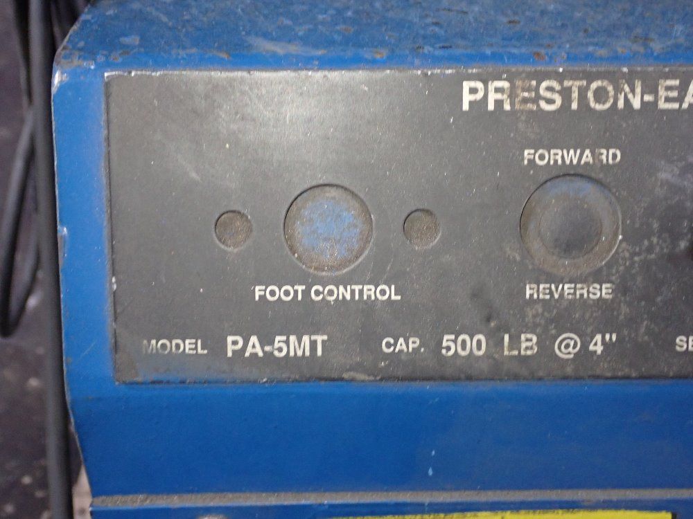 Prestoneastin 1996 Prestoneastin Pa5mt Welding Positioner