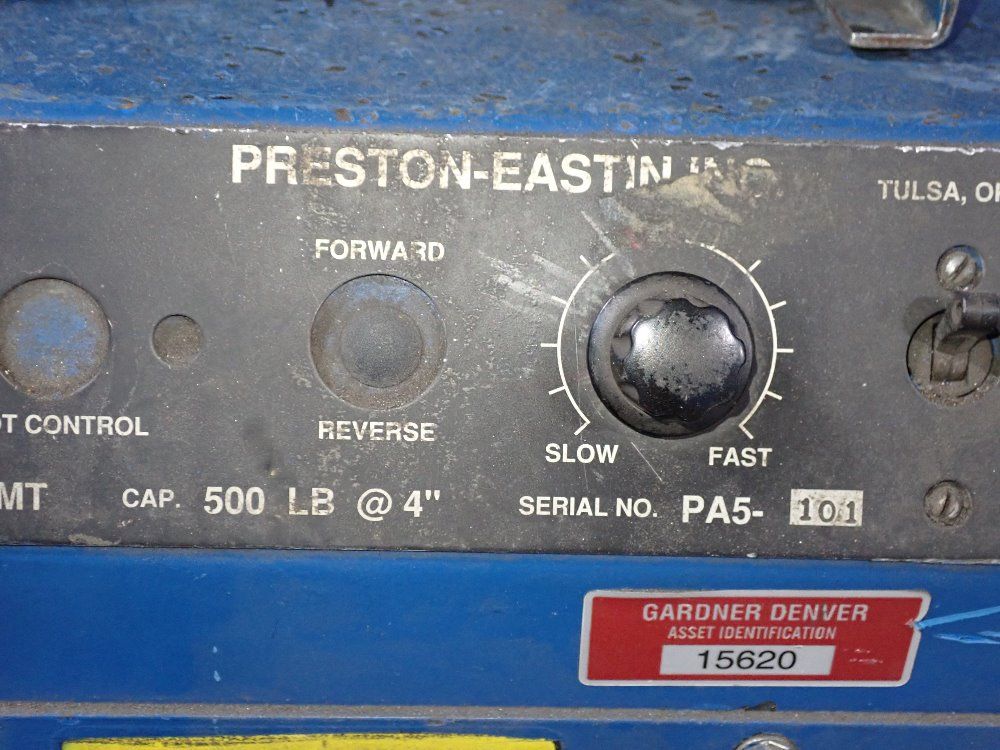 Prestoneastin 1996 Prestoneastin Pa5mt Welding Positioner