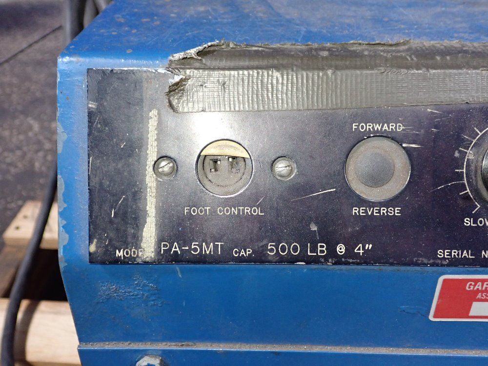 Prestoneastin 1996 Prestoneastin Pa5mt Welding Positioner