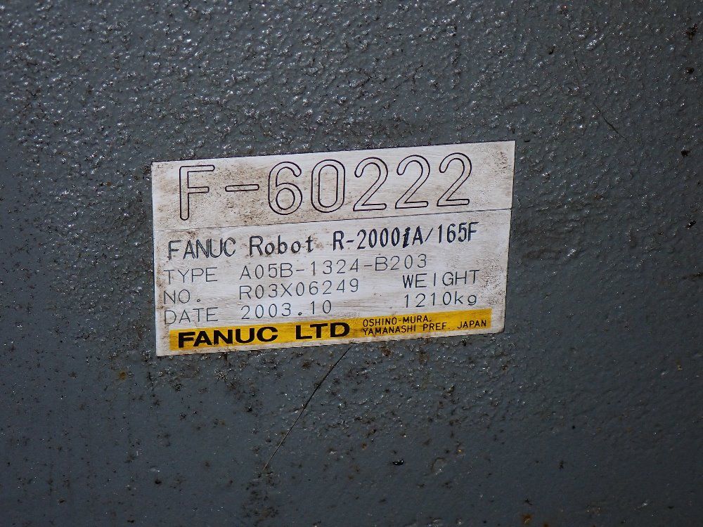Fanuc 2003 Fanuc R2000ia165f Robot