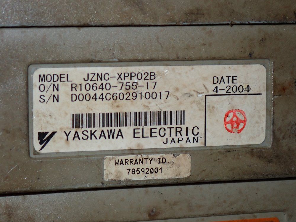 Motoman 2004 Motoman Yrea1400a02 Robot