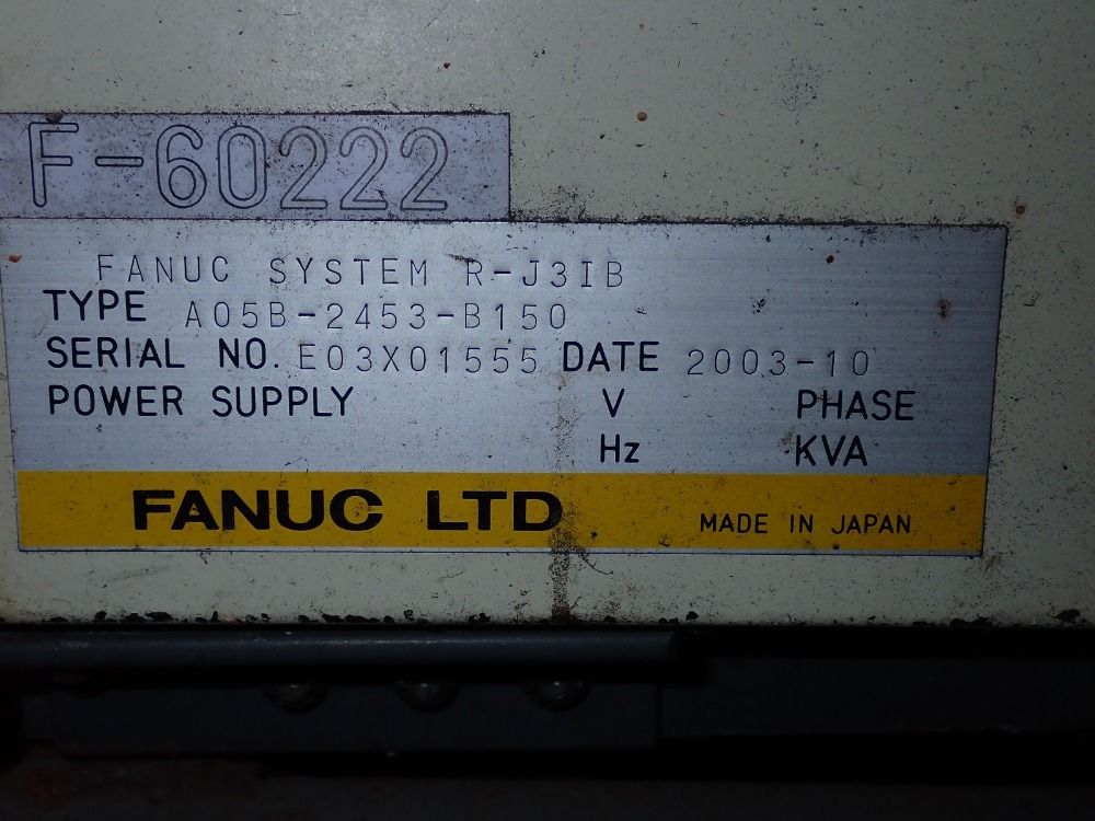 Fanuc 2003 Fanuc R2000ia165f Robot