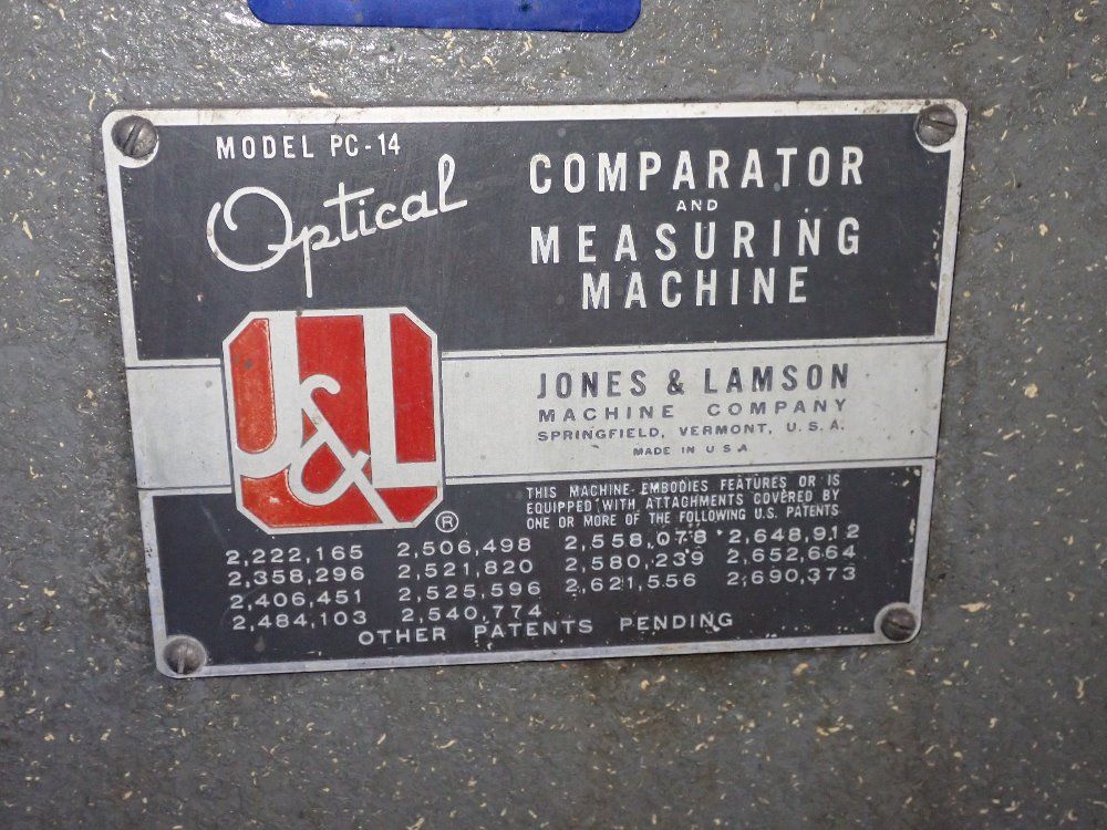Jl Optical Comparator
