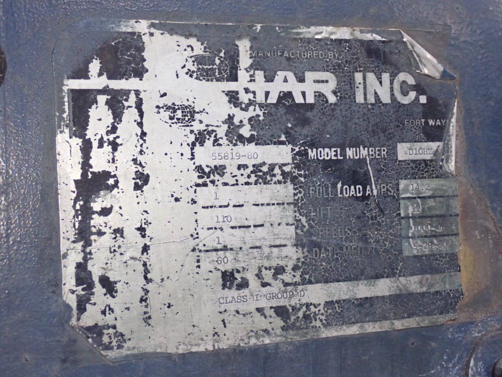 Shar Inc 1 Hp D10hz Mixer - D10hz