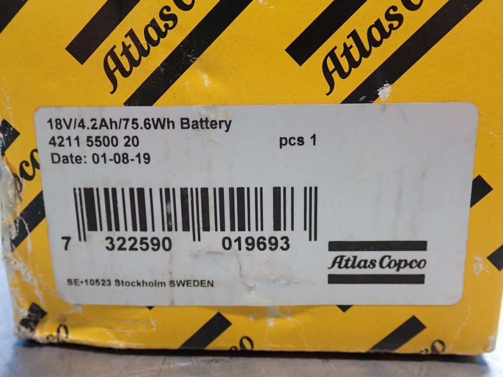 Atlas Copco Battery