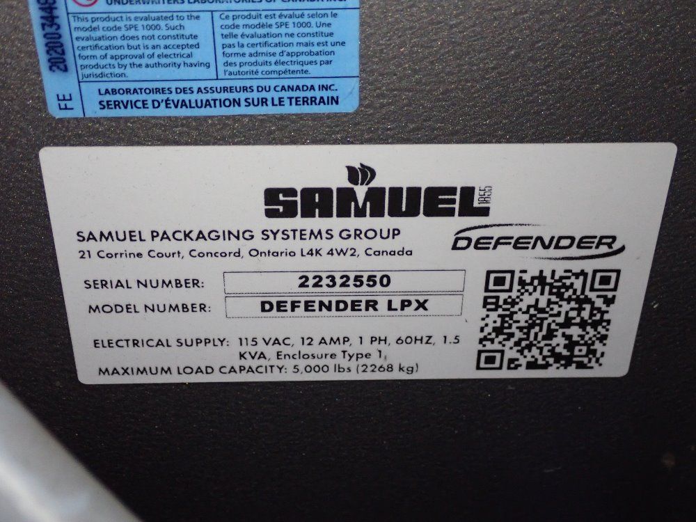 Samuel 59" / 5000 Lbs Stretch Wrapper - Defender Lpx