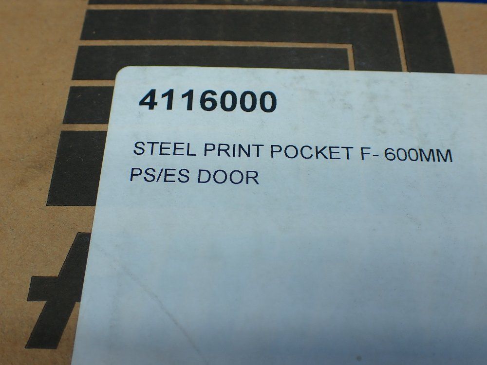 Rittal Wiring Plan Pocket 600mm Sheet Steel