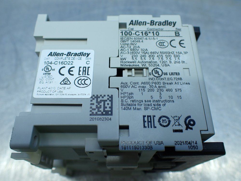 Allenbradley Reversing Contactor