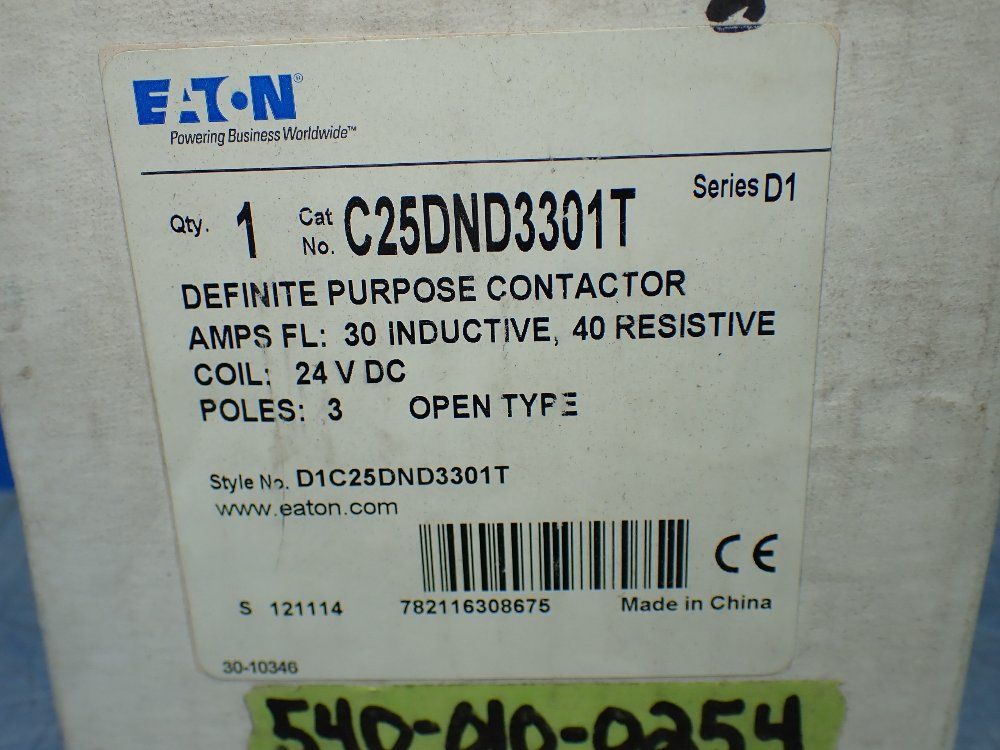 Eaton Definite Purpose Contactor