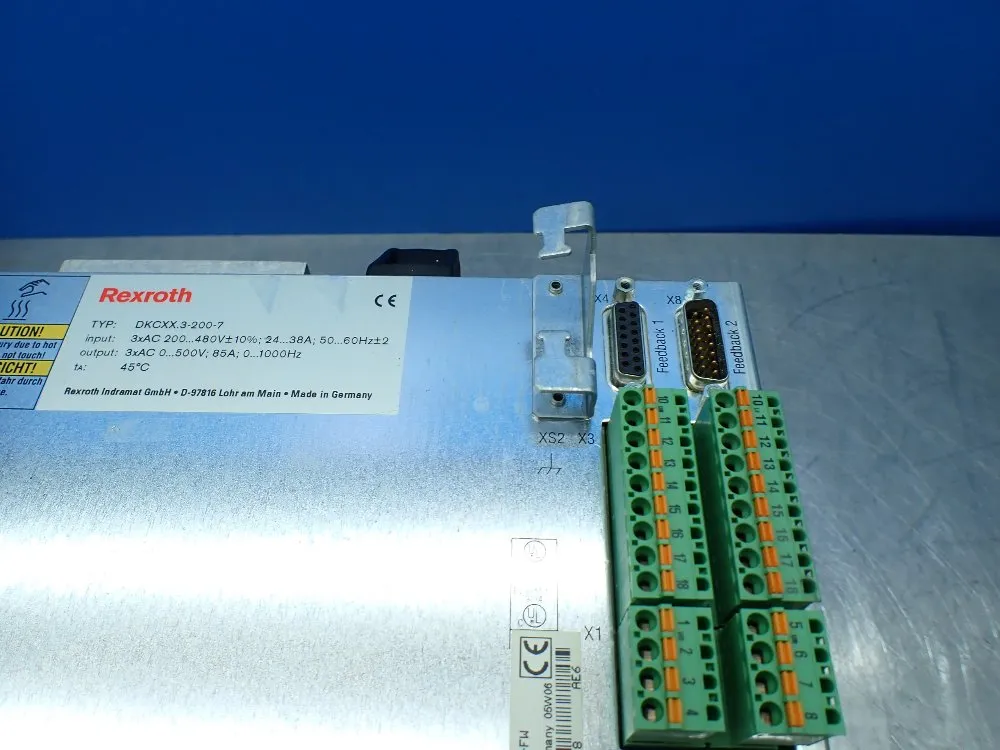Rexroth Servo Drive - Dkc03.3-200-7-fw