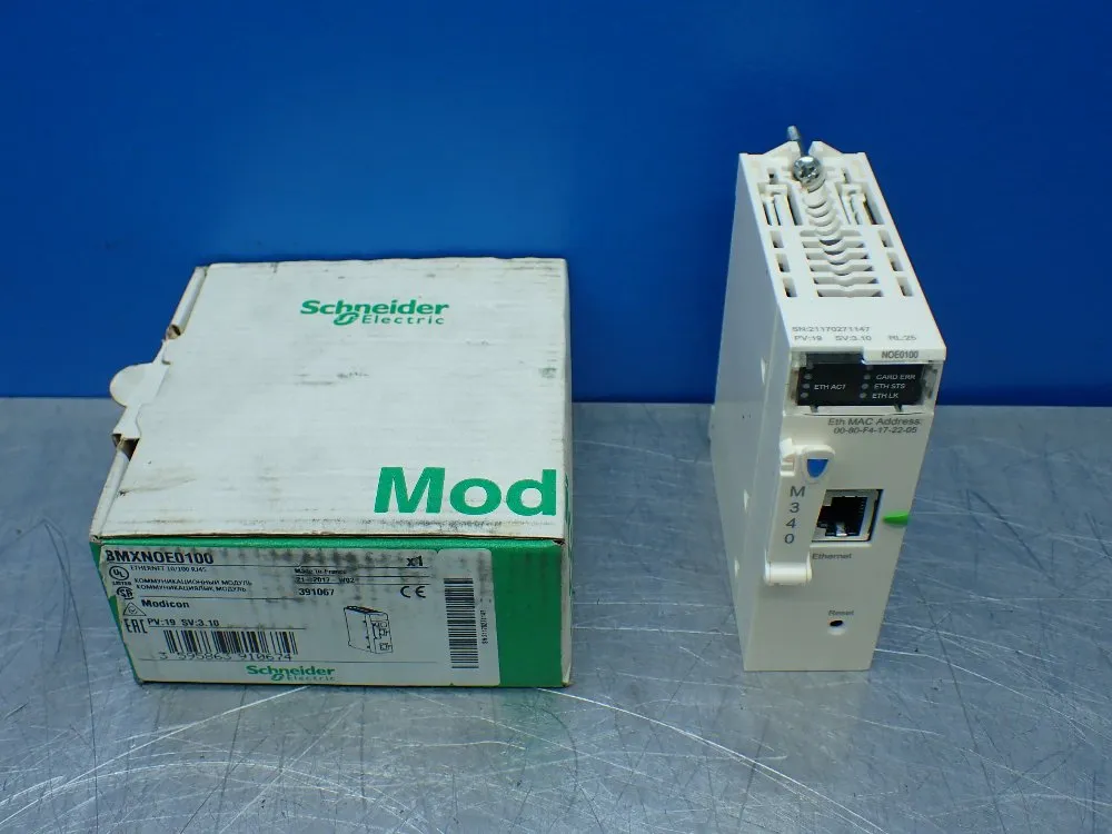 Schneider Electric Ethernet 10/100 Rj45 Module - Bmxnoe0100