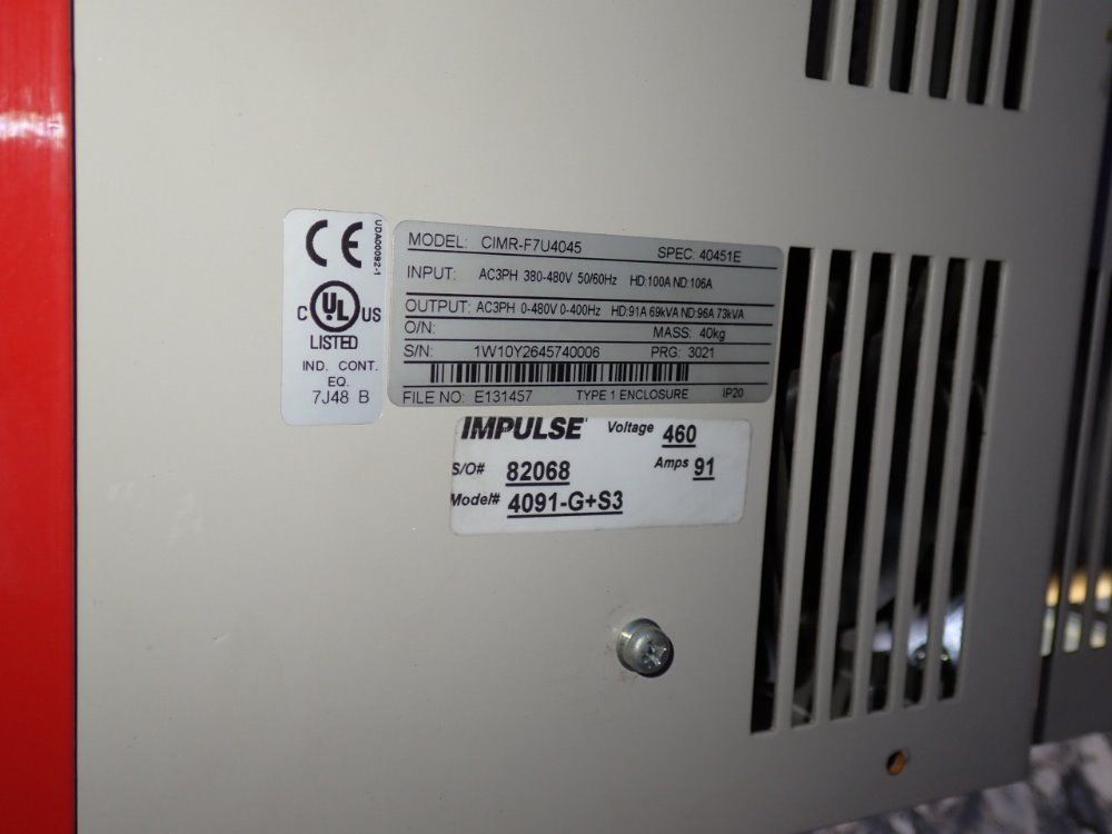 Electromotive Systems Ac Drive - Cimr-f7u4045