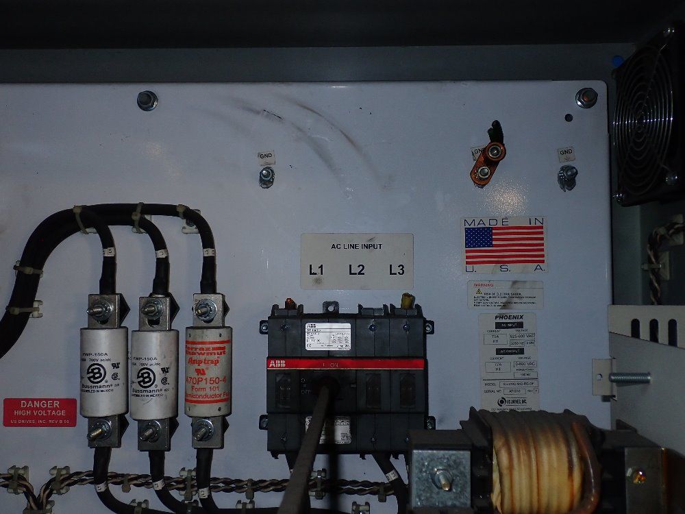 Us Drives 100 Hp Drive Cabinet - E5-0100-n12-rg-df