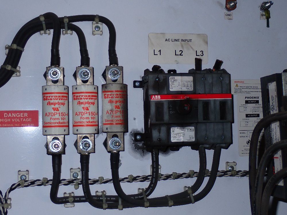 Us Drives 100 Hp Drive Cabinet - E5-0100-n12-rg-df