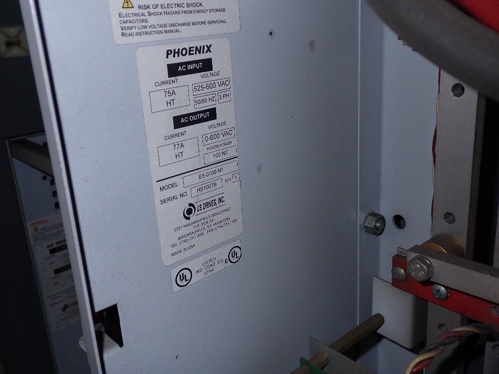 Us Drives 100 Hp Drive Cabinet - E5-0100-n12-rg-df