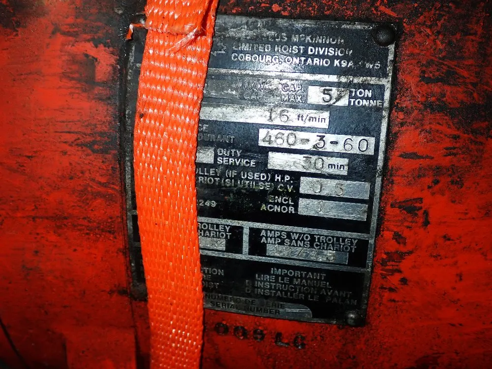 Cm 5 Ton Electric Hoist