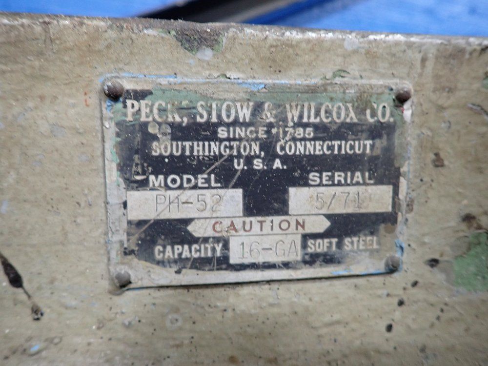 Peck, Stow & Wilcox 16-ga Shear - Ph-52