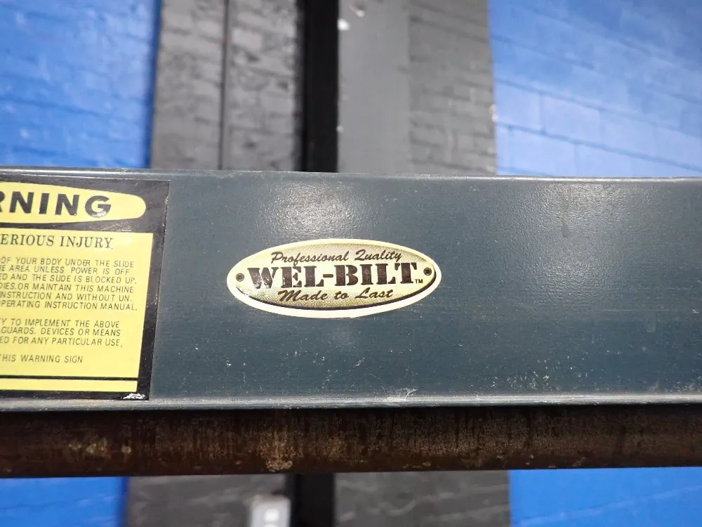 Welbilt Press Brake Combo