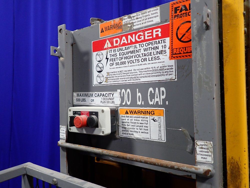 Workforce/bil-jax 500 Lbs Forcer Xlt 1571 Aerial Work Platform - Forcer Xlt 1571