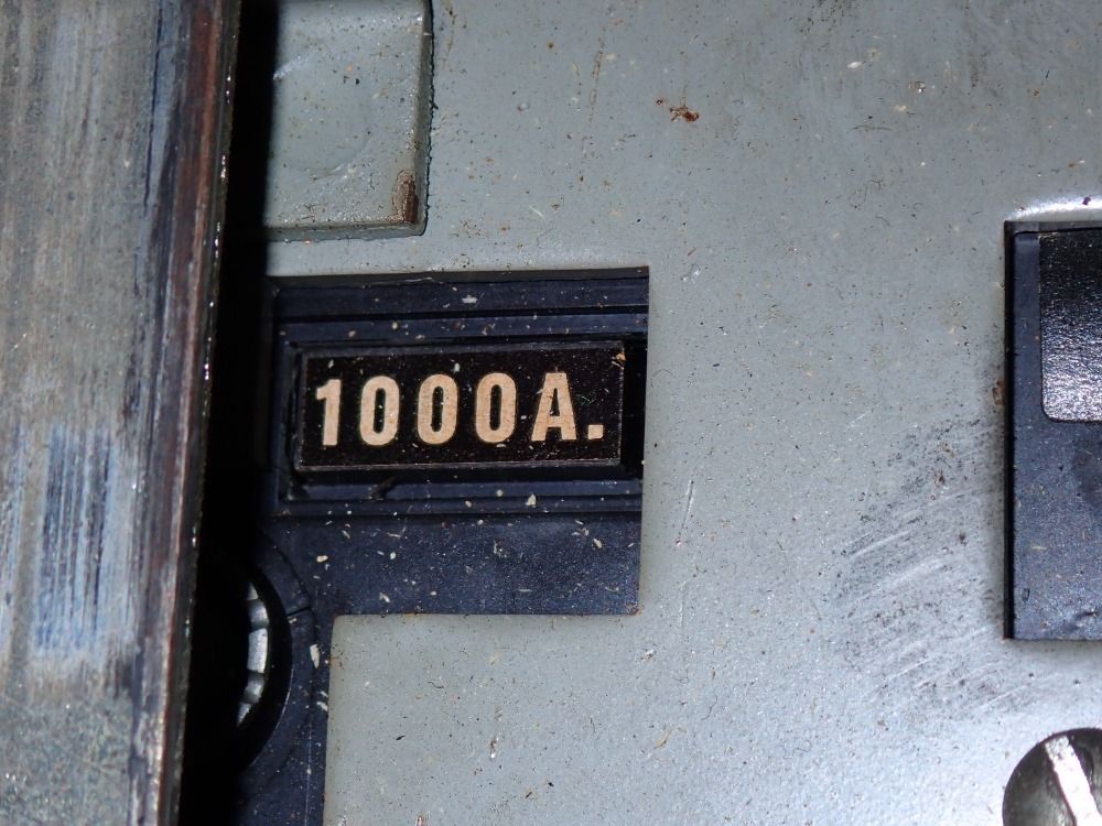 General Electric 1000 Amp Circuit Breaker - Tkm3f