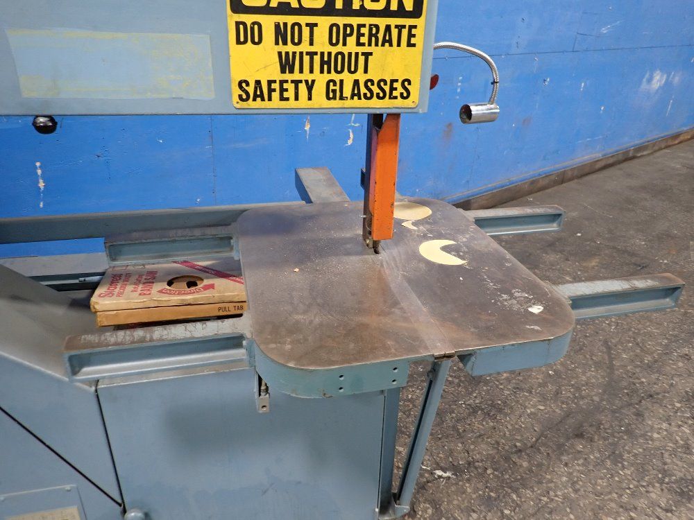 Grob 36 1/2" 1981 Grob 4v-36 Vertical Band Saw - 4v-36