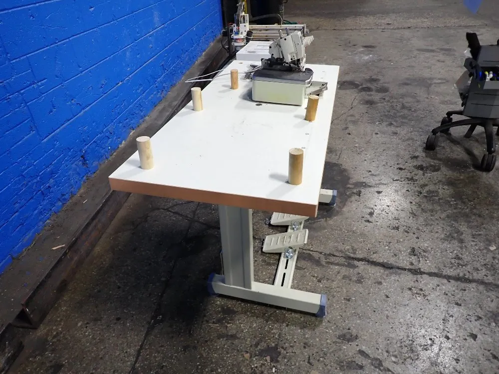 Typical Overlock Sewing Machine
