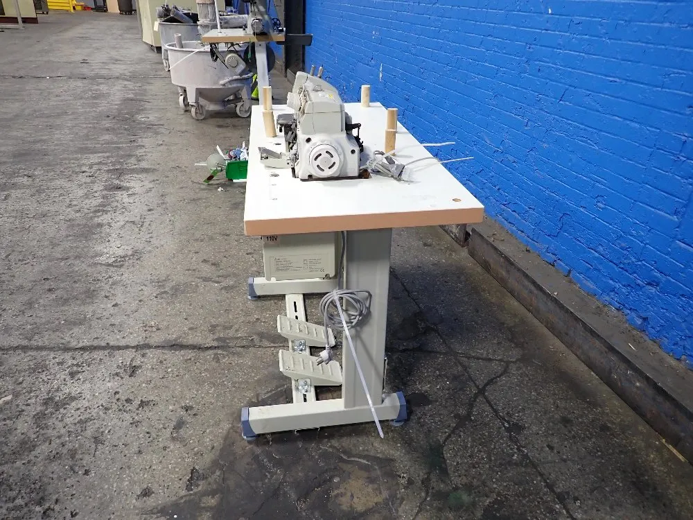 Typical Overlock Sewing Machine