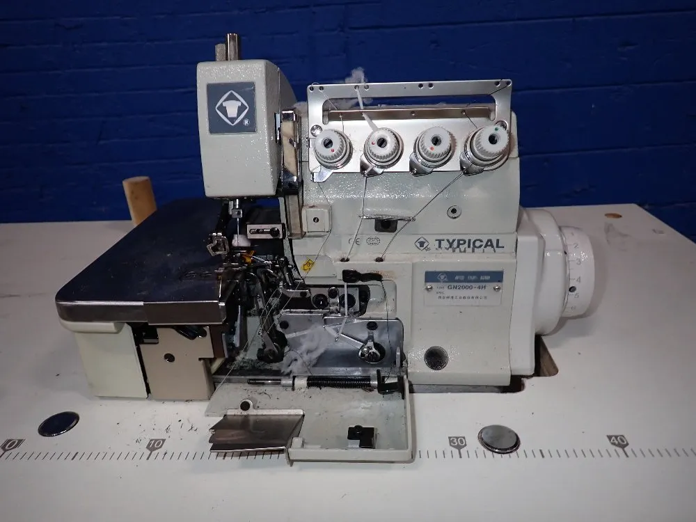 Typical Overlock Sewing Machine