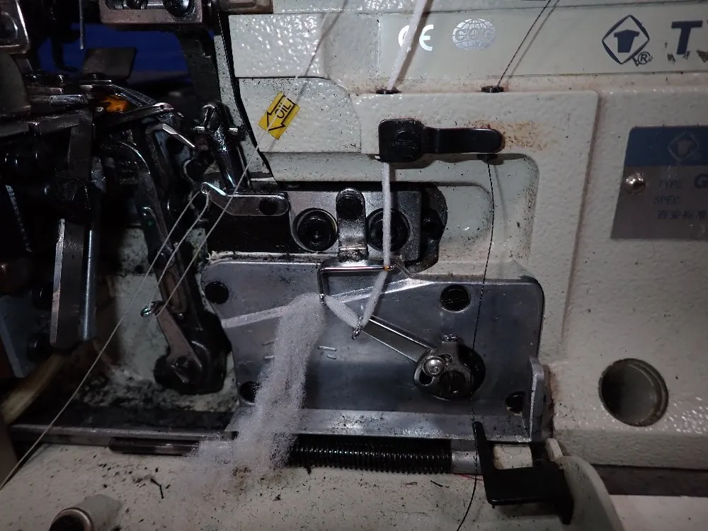 Typical Overlock Sewing Machine